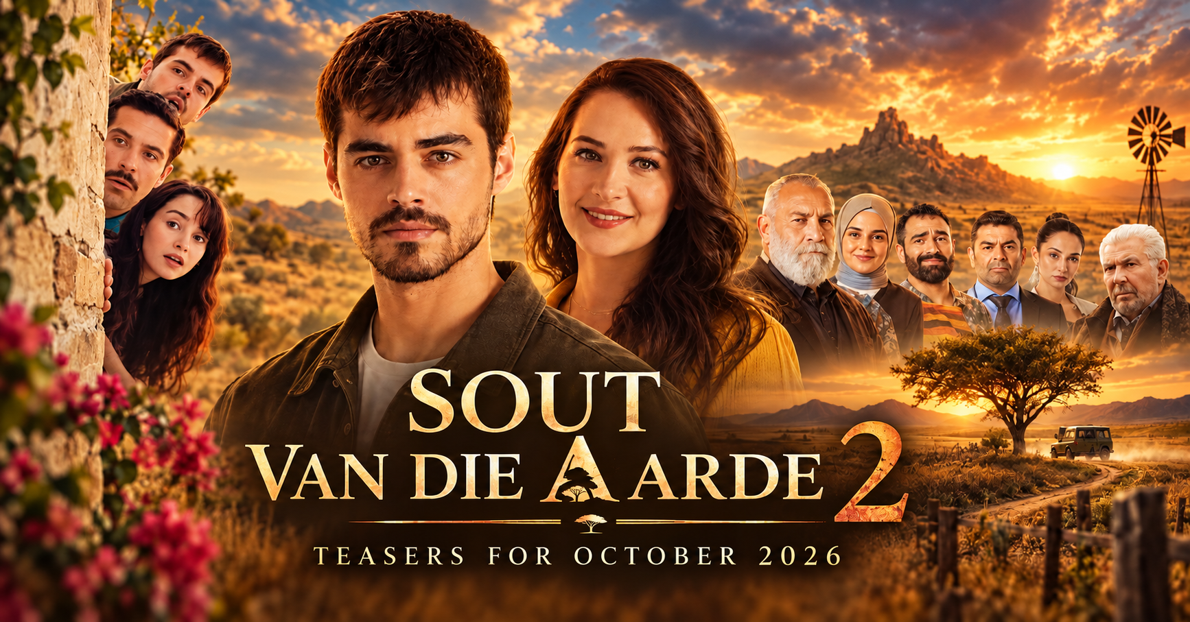 Sout van die Aarde 2 Teasers for October 2026
