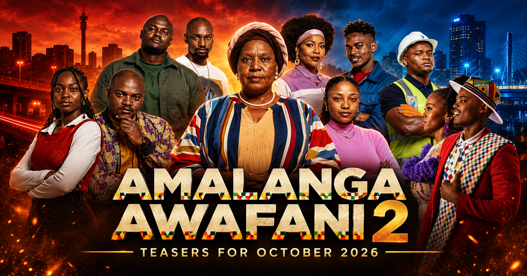 Amalanga Awafani 2 Teasers for October 2026