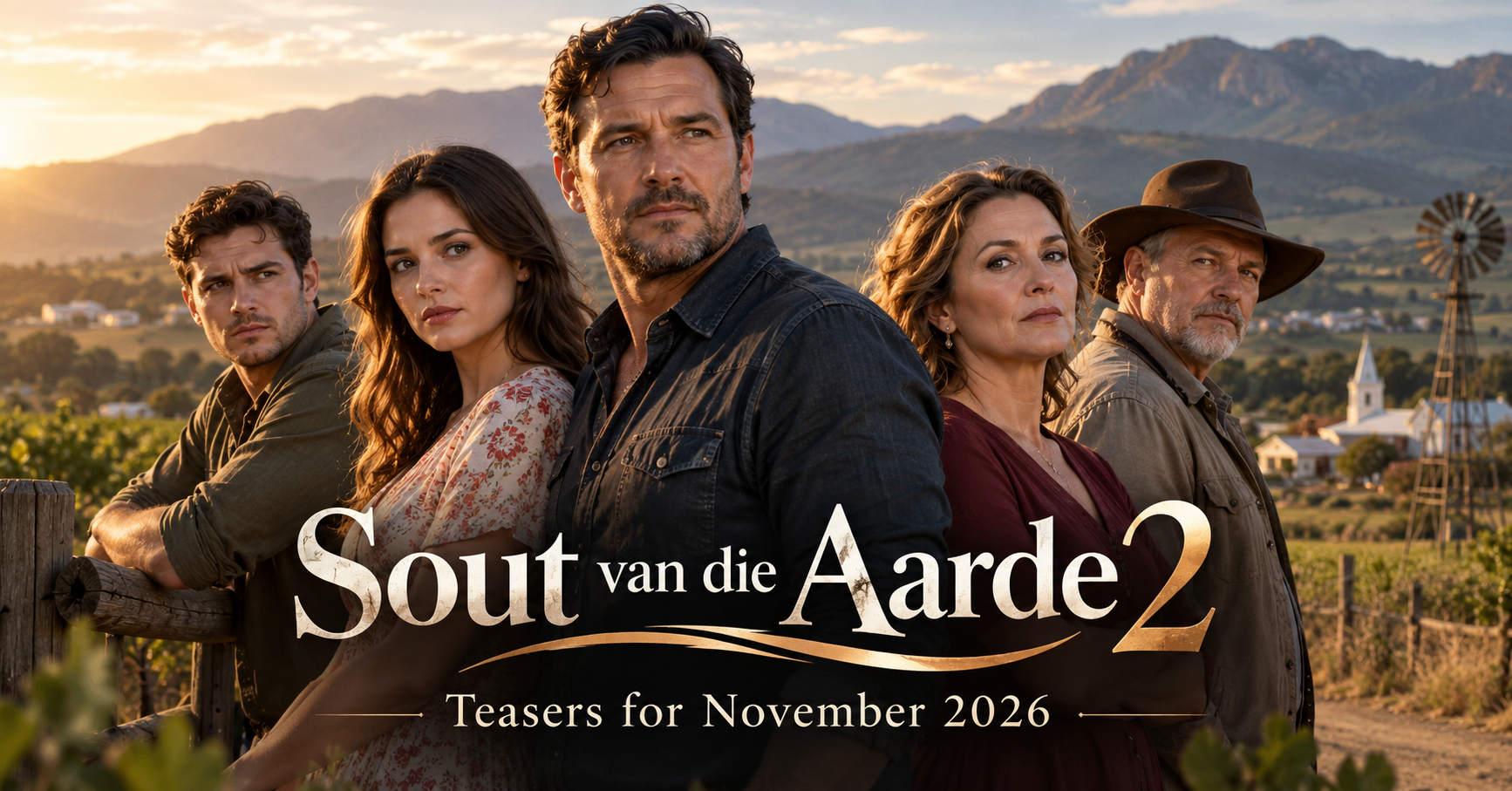 Sout van die Aarde 2 Teasers for November 2026